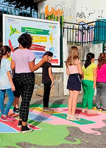 Jogo musical de exterior, Sandim, 2021